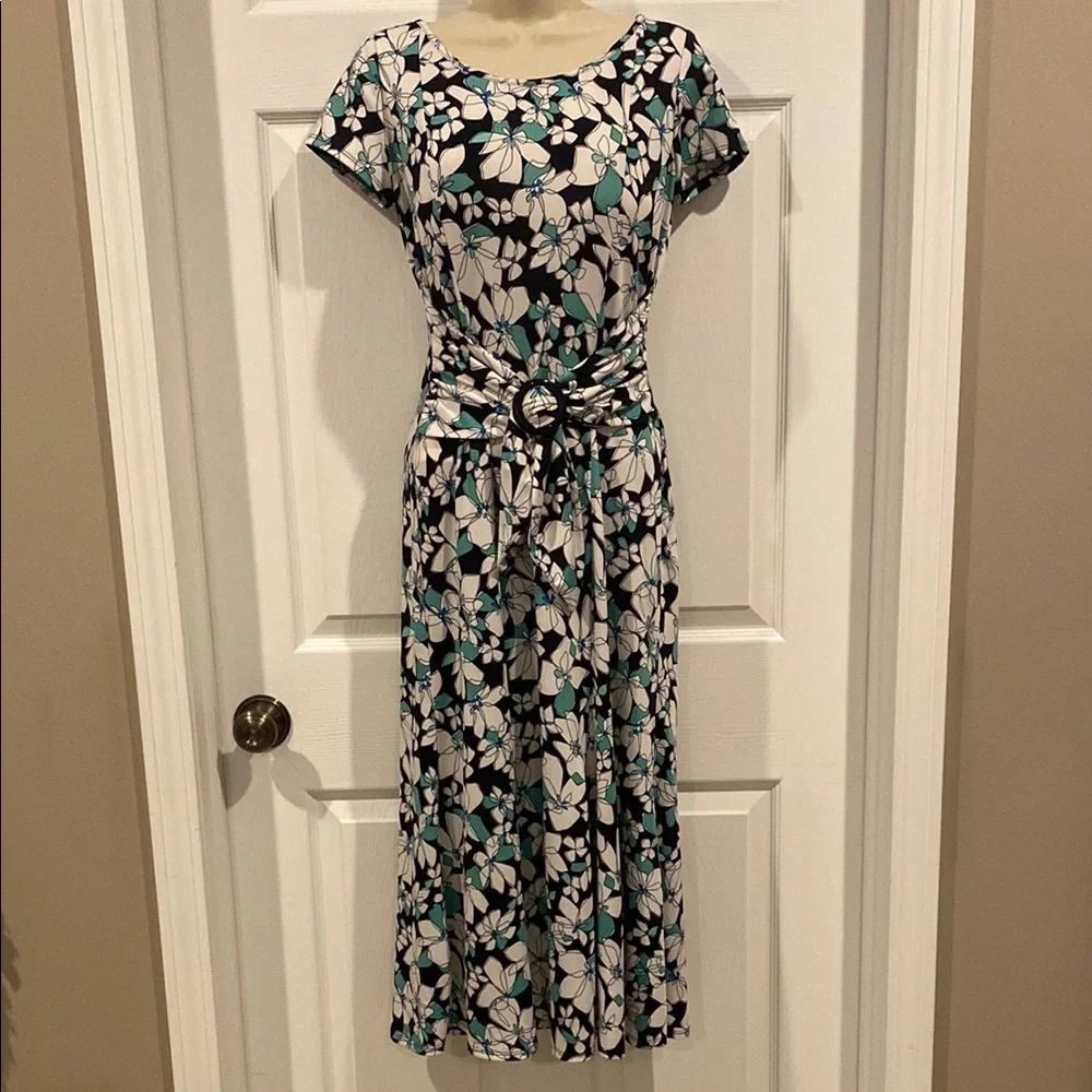 Floral Print Women's Perceptions Dress - Picture 2 of 5